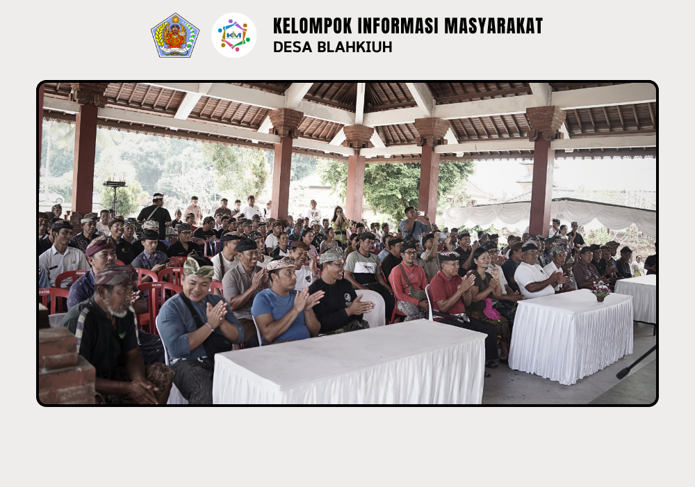 PENYERAHAN BANTUAN BUHR SECARA SIMBOLIS DI DESA BLAHKIUH - Image 4