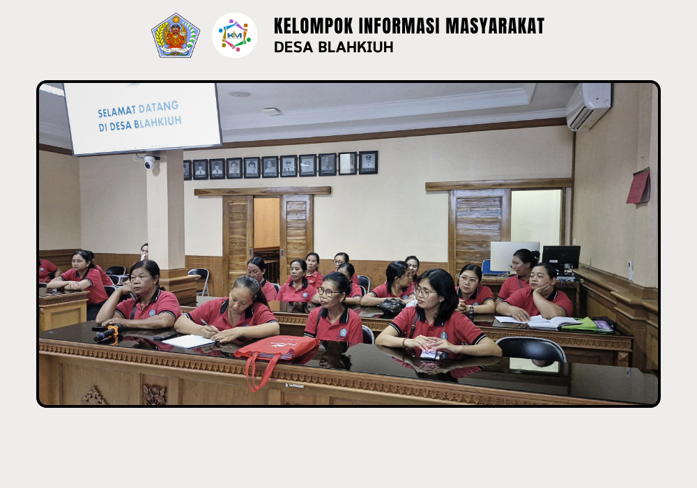 Rapat Rutin PKK Desa Blahkiuh - Image 2