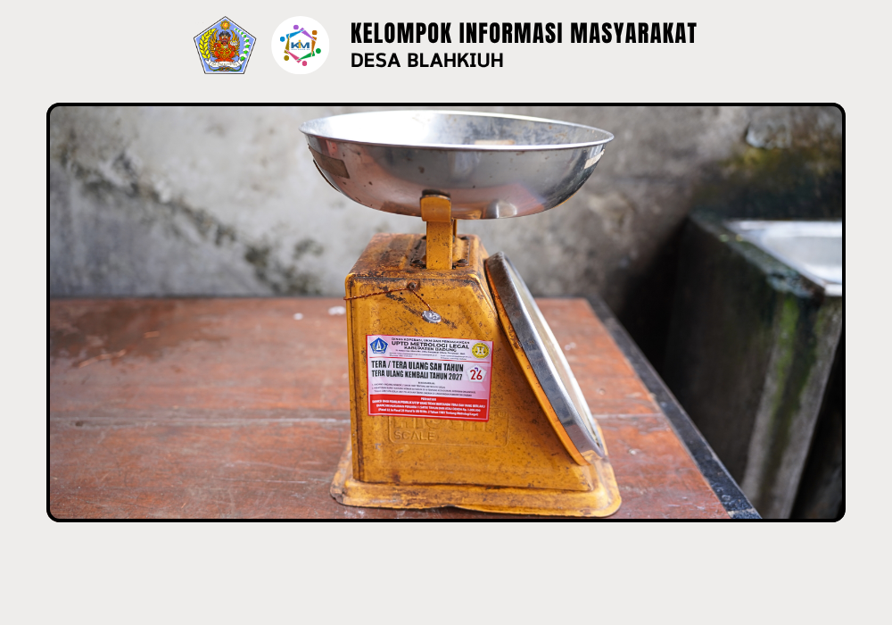 Kegiatan Sidang Tera Ulang Pasar Tradisional / Pasar Rakyat di Pasar Desa Adat Blahkiuh - Image 10