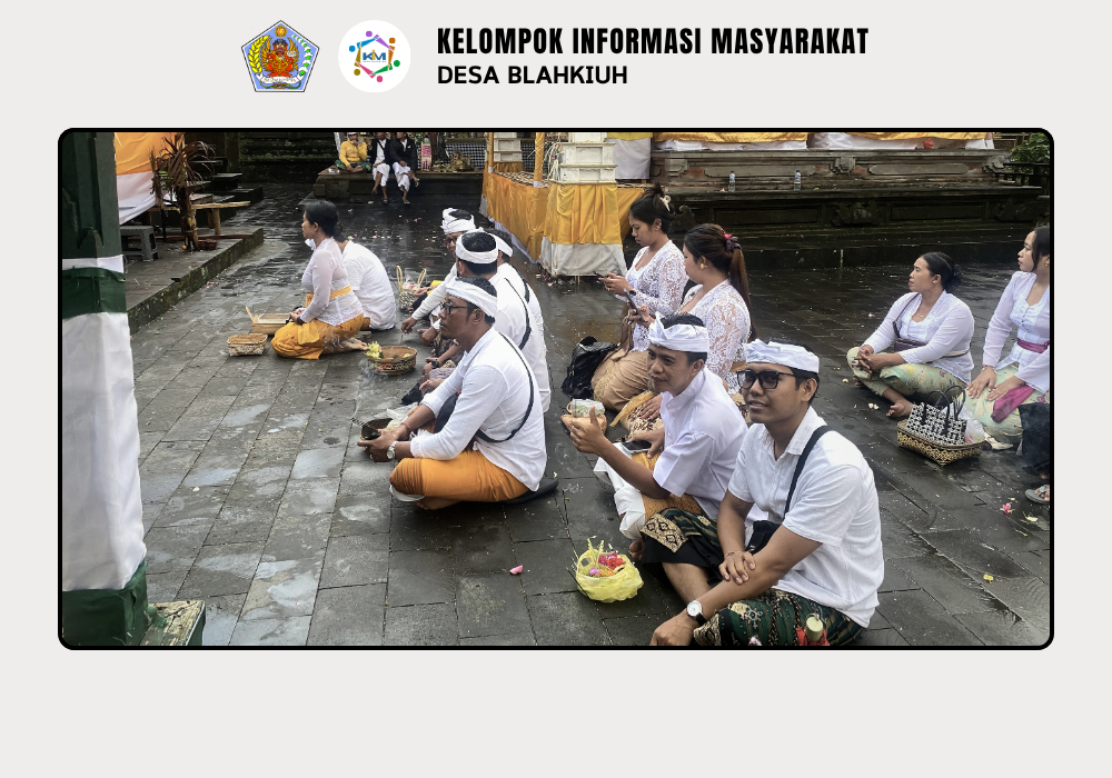 Penganyaran dalam Rangka Karya Pujawali Mapadudusan Agung di Pura Penataran Agung Pucak Mangu - Image 2