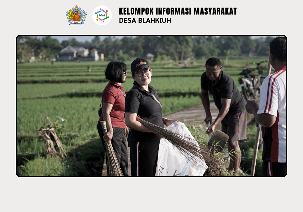 Kerja Bakti Wujudkan Lingkungan Aman, Sehat, Resik, dan Indah (ASRI) di Subak Blahkiuh - Image 4