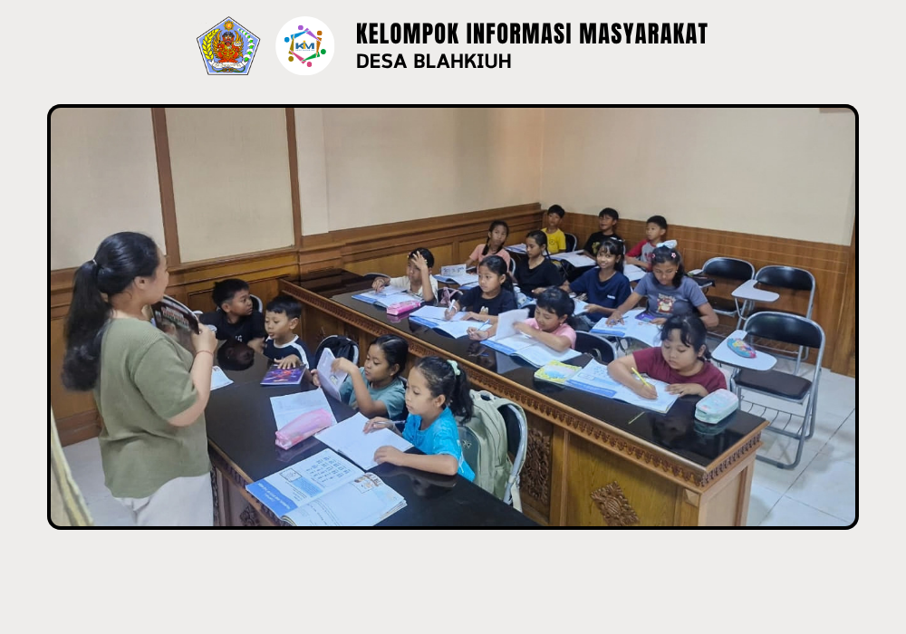 Kegiatan Bimbingan Belajar Bahasa Inggris di Desa Blahkiuh - Image 5