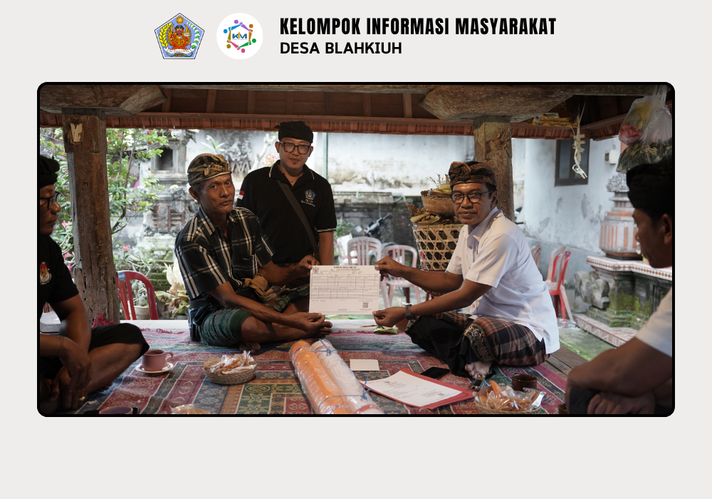 Penyerahan Bantuan Santunan Kematian di Wilayah Banjar Kembangsari - Image 6