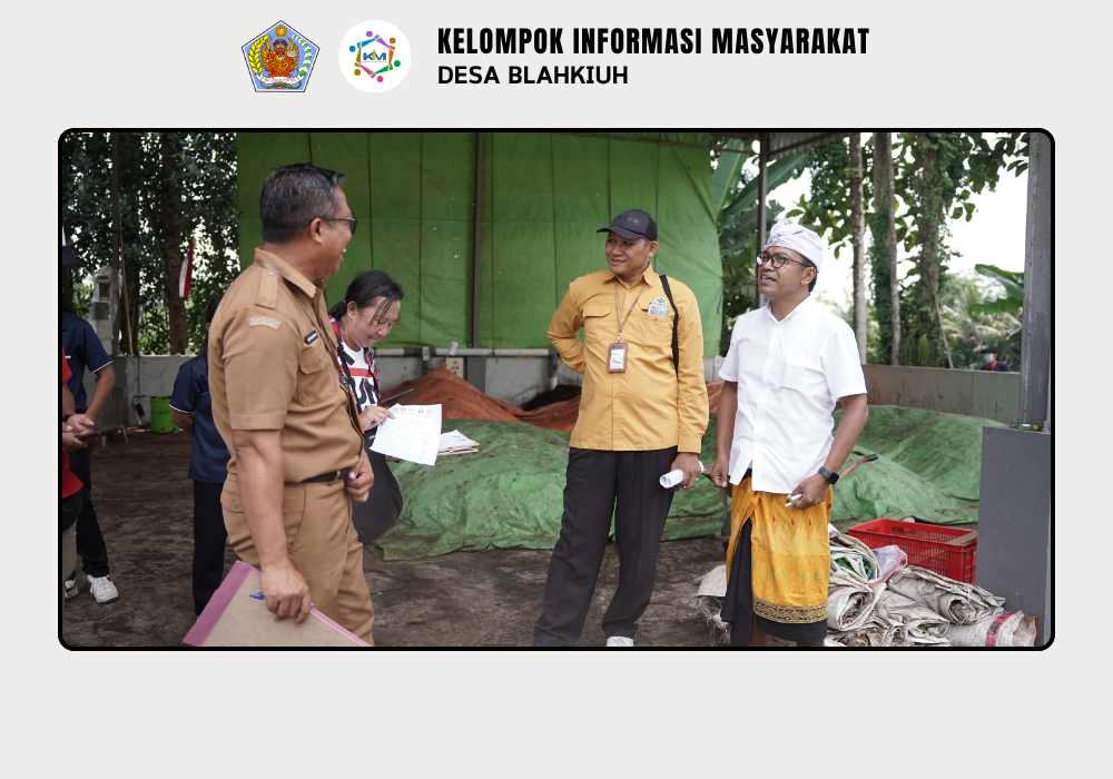 Verifikasi Lapangan TPS 3R Kubon Ampas Sari Desa Blahkiuh dalam Kompetisi TPS 3R se-Kabupaten Badung - Image 5