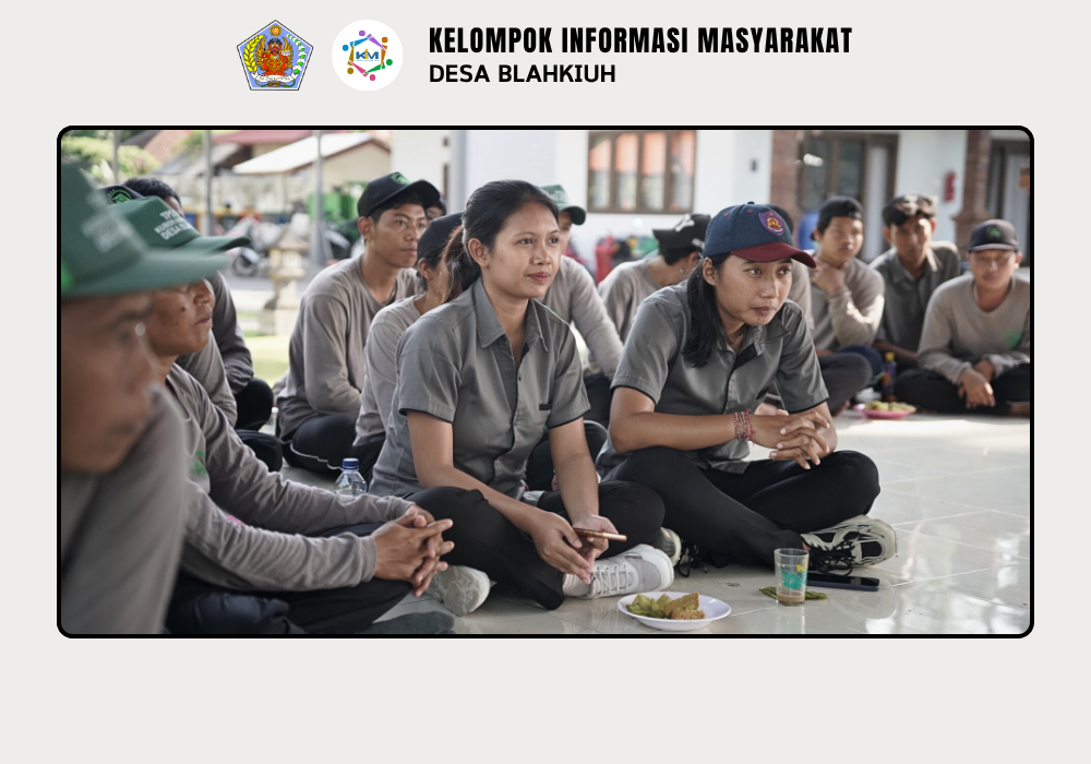 Rapat Evaluasi TPS 3R Kubon Ampas Sari Desa Blahkiuh - Image 8