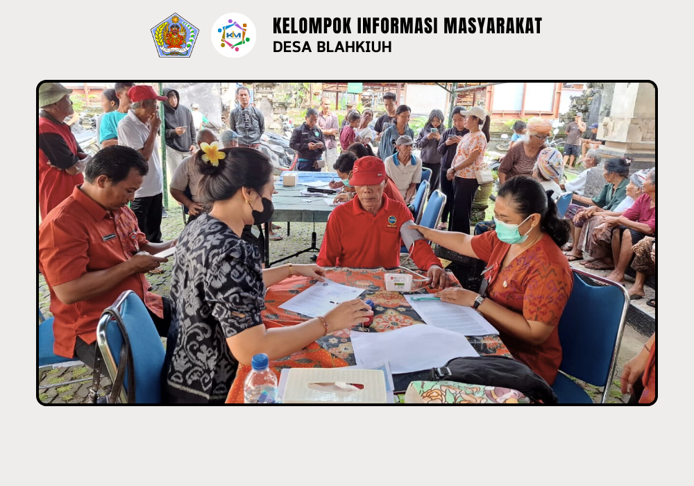 Penilaian Kesehatan Glasgow Coma Scale oleh Puskesmas Abiansemal I di Kantor Perbekel Blahkiuh - Image 7