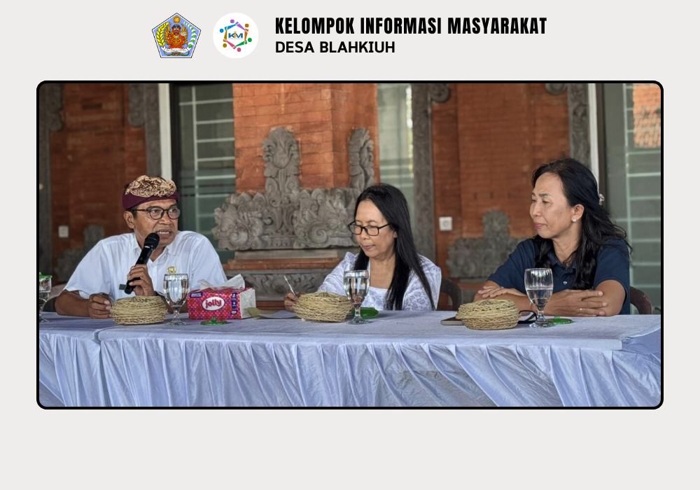 MONITORING DAN EVALUASI KKN-PMM DESA BLAHKIUH OLEH WAKIL REKTOR I UNIVERSITAS WARMADEWA - Image 4