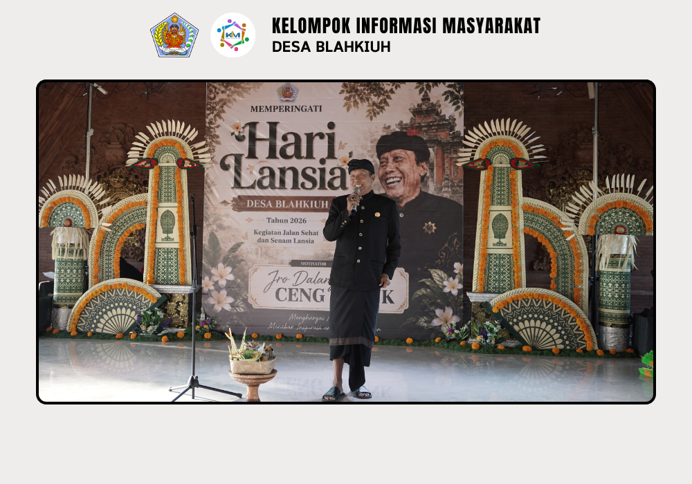 Peringatan Hari Lansia Nasional di Desa Blahkiuh berlangsung dengan meriah, penuh semangat, dan kebersamaan - Image 7