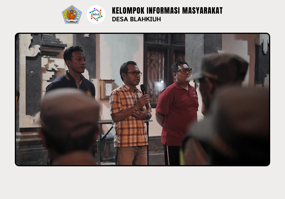 Linmas Desa Blahkiuh Melaksanakan Ronda di Wilayah Desa Blahkiuh - Image 3