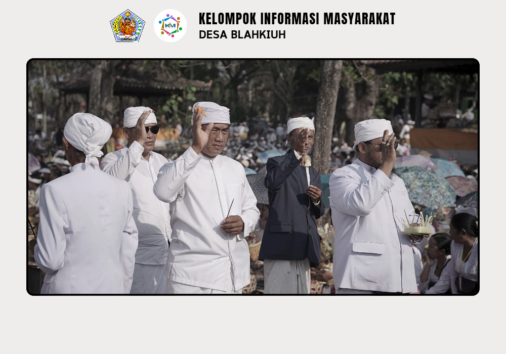 Meajar- ajar acara Memukur Kinembulan Desa Adat Blahkiuh - Image 6
