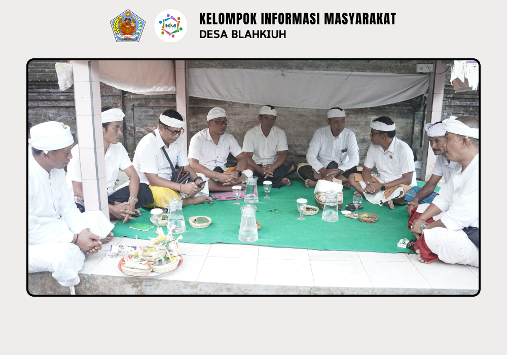 Kegiatan Serah Terima Upakara Piodalan di Pura Prajapati Pikah, Pura Melanting Banjar Ulapan I, dan Pura Melanting Banjar Dlodpasar, Desa Blahkiuh - Image 2