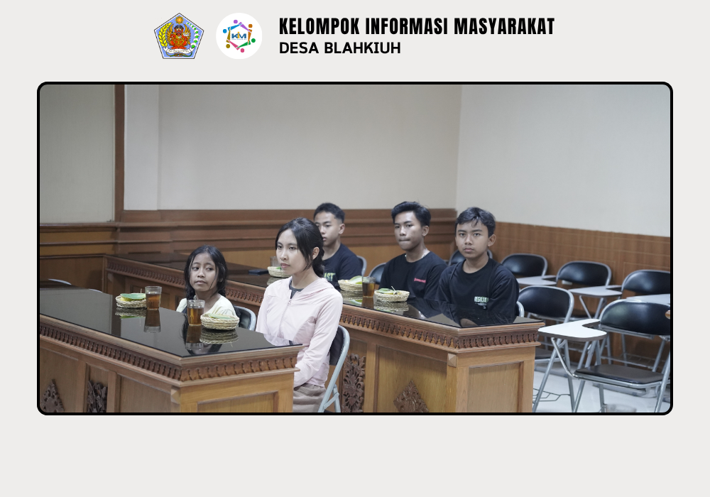 Rapat Koordinasi Lomba Puisi dan Pidato Bulan Bung Karno Desa Blahkiuh - Image 7