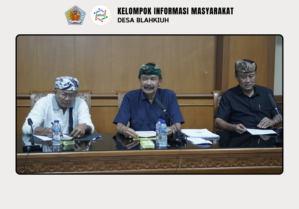 Rapat Penyampaian RAPBDAT Desa Adat Blahkiuh Tahun Anggaran 2025 - Image 5