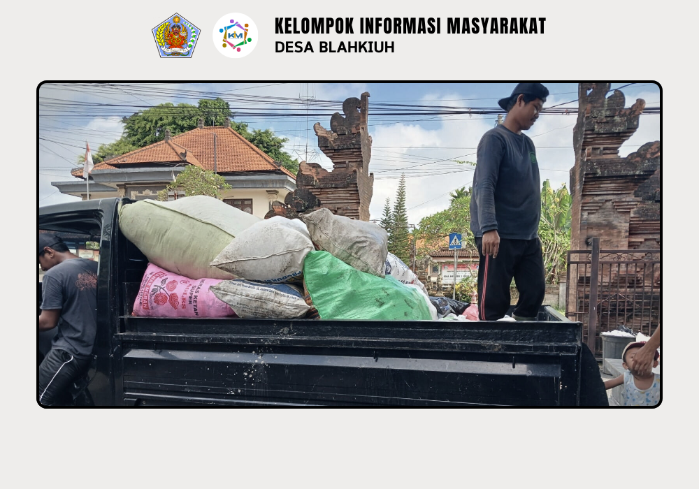 Kegiatan Bank Sampah di Desa Blahkiuh - Image 8