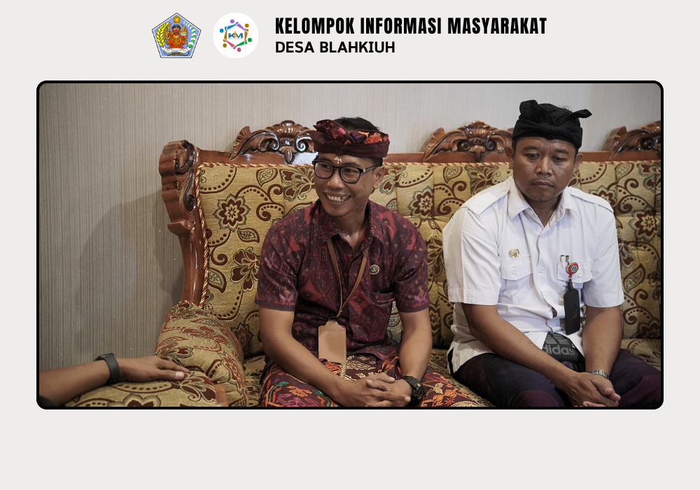 Kunjungan Kepala Sekolah SMP N 1 Abiansemal ke Kantor Perbekel Blahkiuh - Image 4