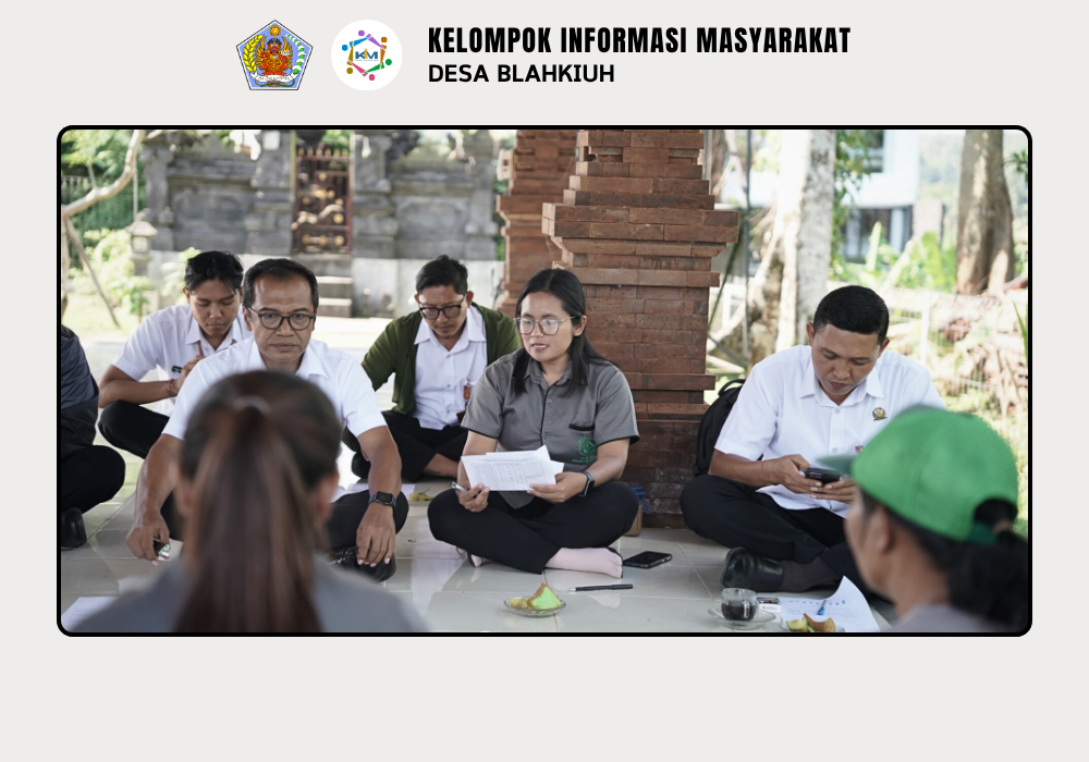 Rapat Evaluasi TPS 3R Kubon Ampas Sari Desa Blahkiuh - Image 4
