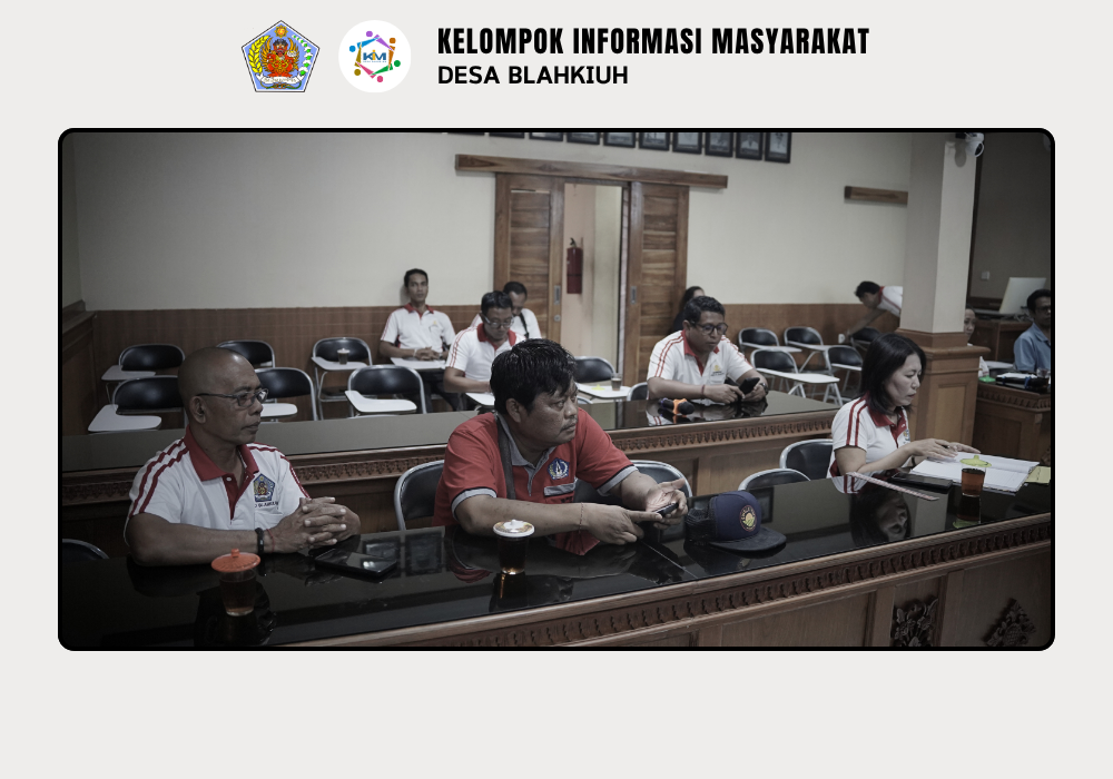 Rapat Koordinasi Pelaksanaan Ketahanan Pangan Desa Blahkiuh - Image 3