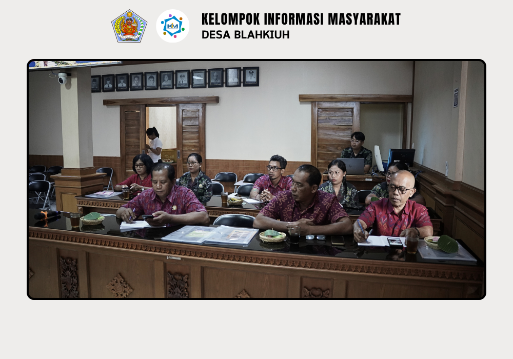 BIMBINGAN TEKNIS PENINGKATAN KAPASITAS BPD, PERANGKAT DAN STAF DESA BLAHKIUH - Image 3