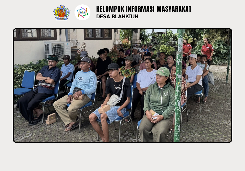 PMI Kabupaten Badung Salurkan Sembako untuk Disabilitas dan Yatim Piatu di Desa Blahkiuh - Image 4