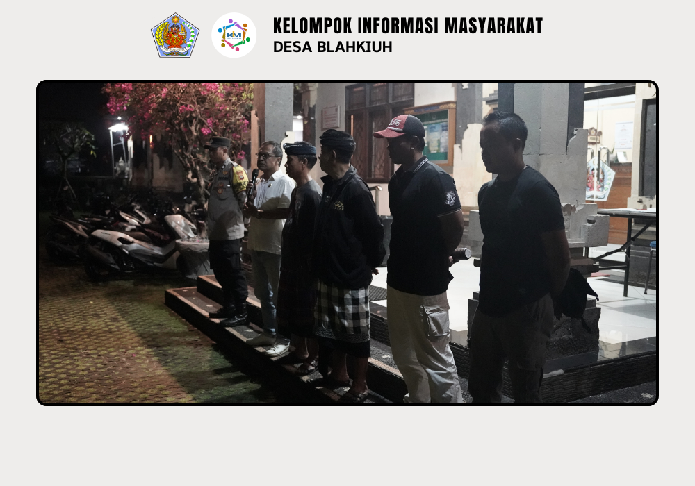 Kegiatan Pengamanan Tahun Baru 2026 di Desa Blahkiuh - Image 2