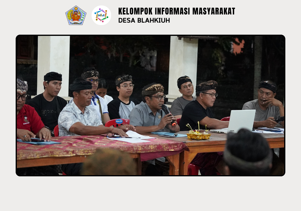 Rapat Penjaringan Perangkat Desa Kewilayahan Banjar Benehkawan - Image 7