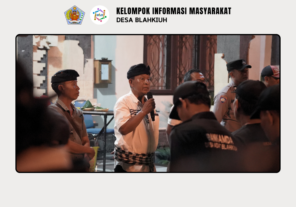 Sidak Penduduk Pendatang dan Penerapan Aplikasi SIPPS di Desa Blahkiuh - Image 4