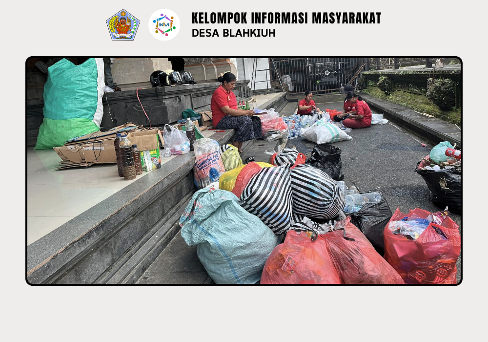 Kegiatan Bank Sampah di Desa Blahkiuh - Image 2