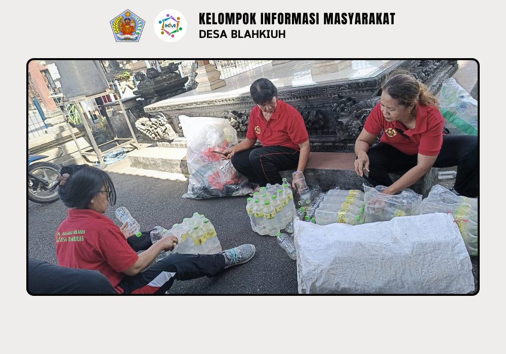 Kegiatan Bank Sampah di Desa Blahkiuh - Image 5