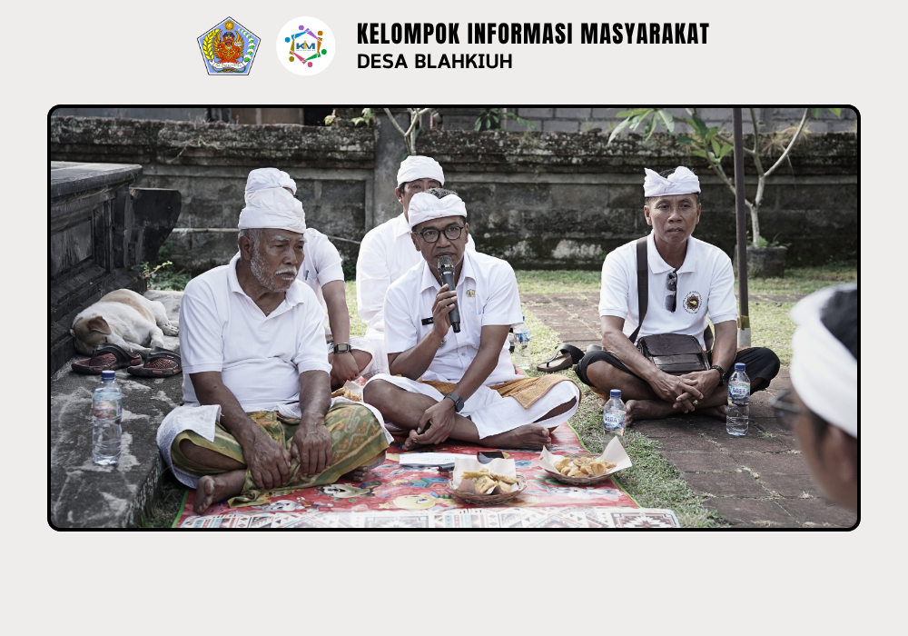 Serah Terima Upakara Piodalan di Pura Pucak Sari Gegelang, Br. Dlodpasar, Desa Blahkiuh - Image 4