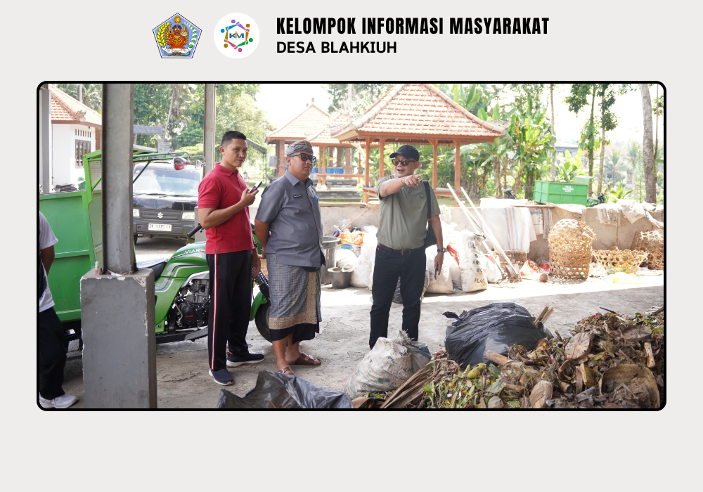 Pembinaan Lokus Program Kampung Iklim (ProKlim) oleh DLHK Kabupaten Badung di Desa Blahkiuh - Image 9