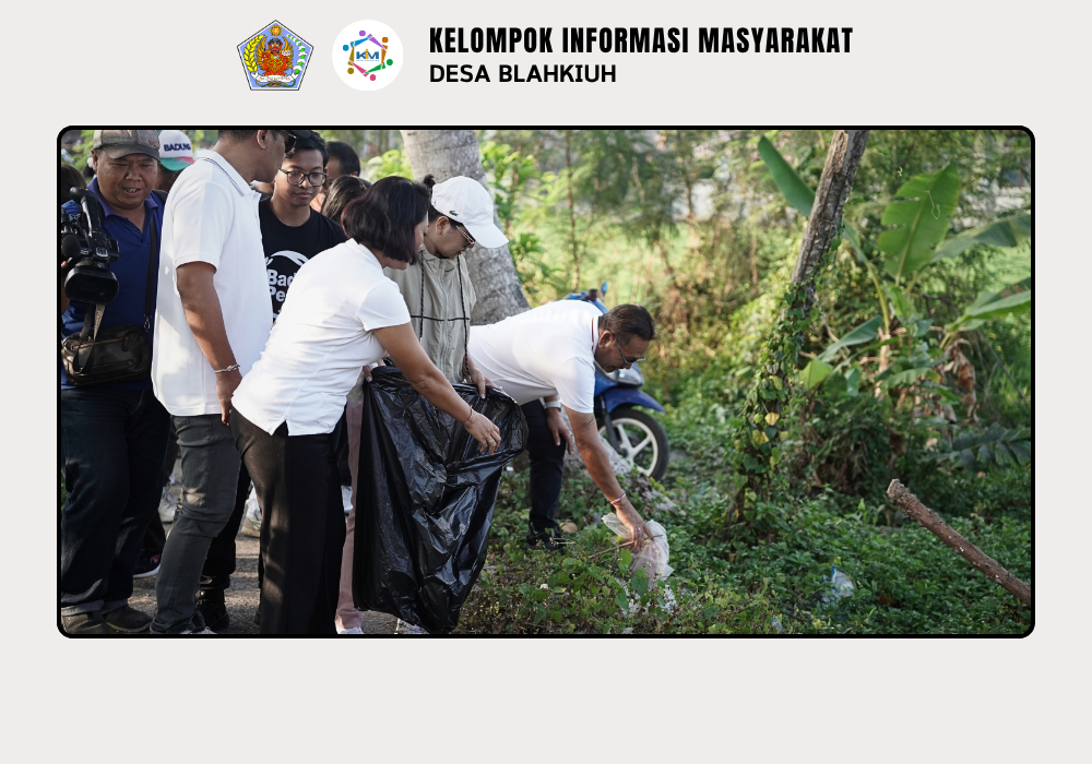 Jalan Sehat dan Bersih-Bersih Sampah di Jogging Track Subak Blahkiuh - Image 4