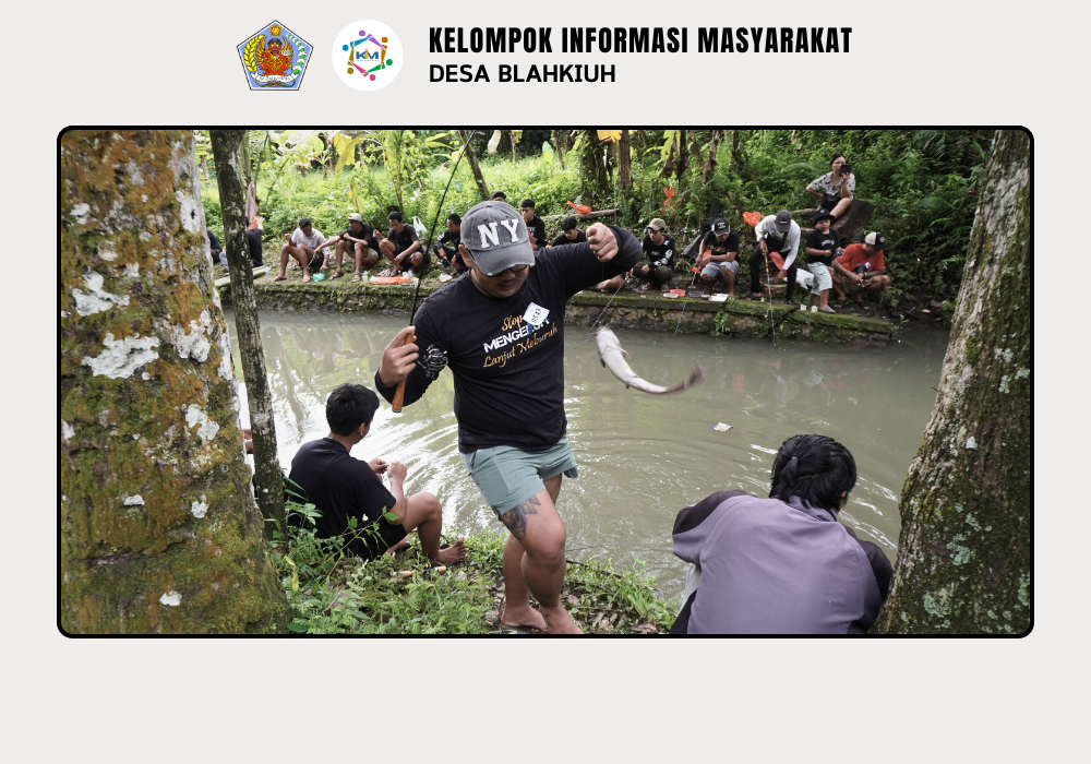 ST Dharma Taruna Kara Banjar Tengah Gelar Lomba Mancing Air Deras di Tukad Sudamala - Image 7