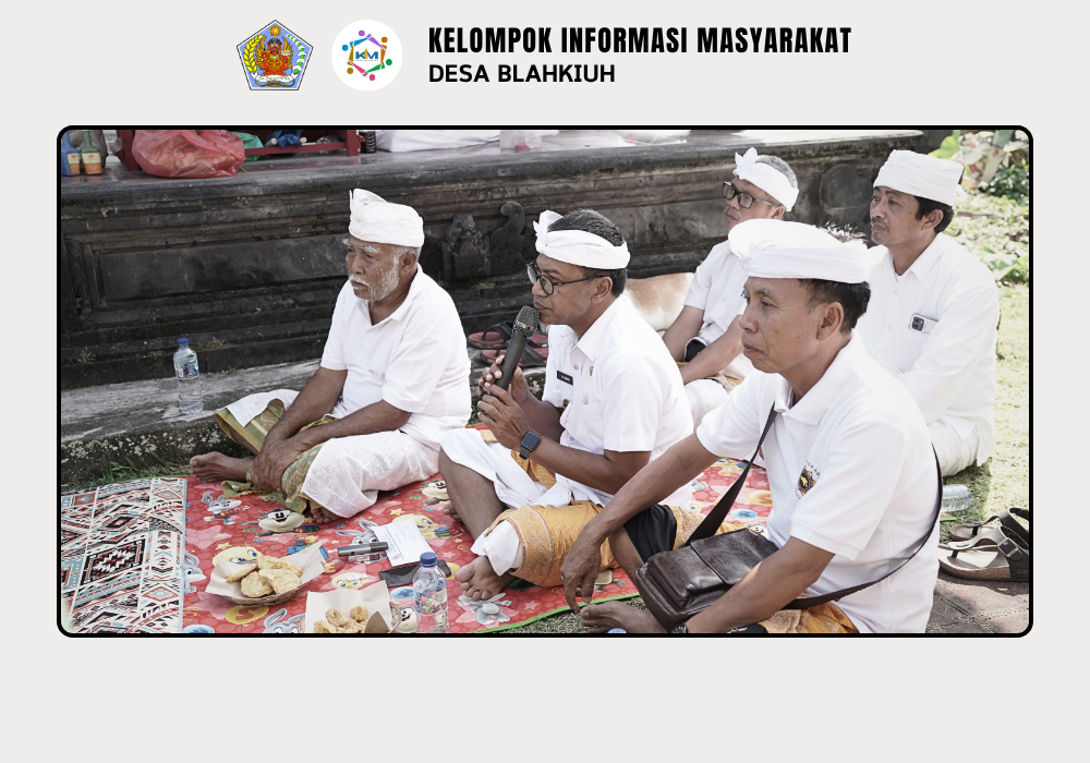 Serah Terima Upakara Piodalan di Pura Pucak Sari Gegelang, Br. Dlodpasar, Desa Blahkiuh - Image 6