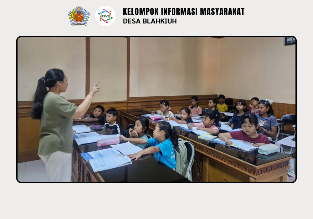 Kegiatan Bimbingan Belajar Bahasa Inggris di Desa Blahkiuh - Image 3