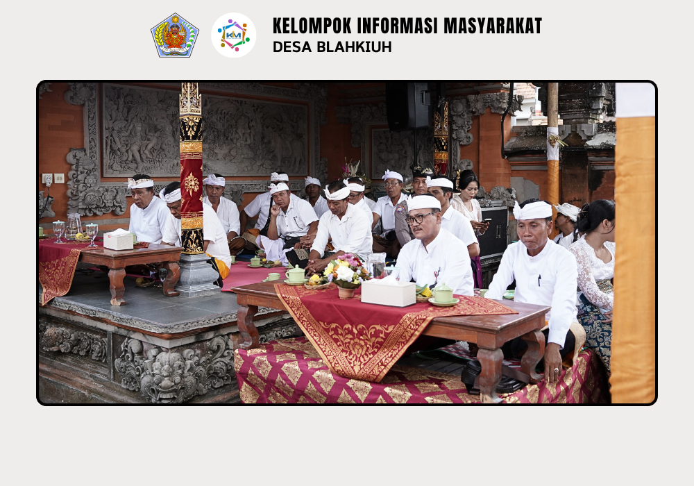 Peninjauan Kegiatan Ngaturang Rayunan Melingkeh di Pura Dalem Tungkub dan Piodalan Ring Pura Dalem Desa Adat Pikah - Image 5