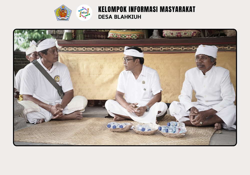 Serah Terima Upakara Piodalan di Pura Dalem Sedahan Br. Kembangsari dan Pura Dalem Maspahit Banjar Ulapan II Desa Blahkiuh - Image 3