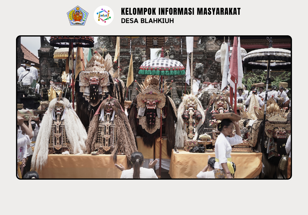 Ngupasaksi Sapegrawuh Ratu Tapakan Pura Pucak Mangu di Pura Luhur Giri Kusuma, Desa Blahkiuh Berlangsung Lancar - Image 9