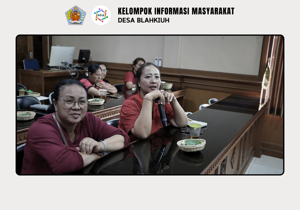 RAPAT KOORDINASI DAN SOSIALISASI PELAKSANAAN BANK SAMPAH DESA BLAHKIUH 2025 - Image 8