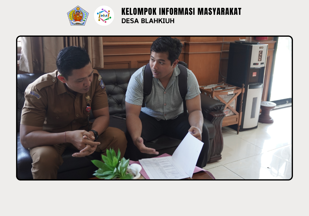 TIM DARI DINAS KOPERASI KABUPATEN BADUNG LAKSANAKAN KUNJUNGAN BISNIS PLAN KOPERASI DESA MERAH DI DESA BLAHKIUH - Image 3