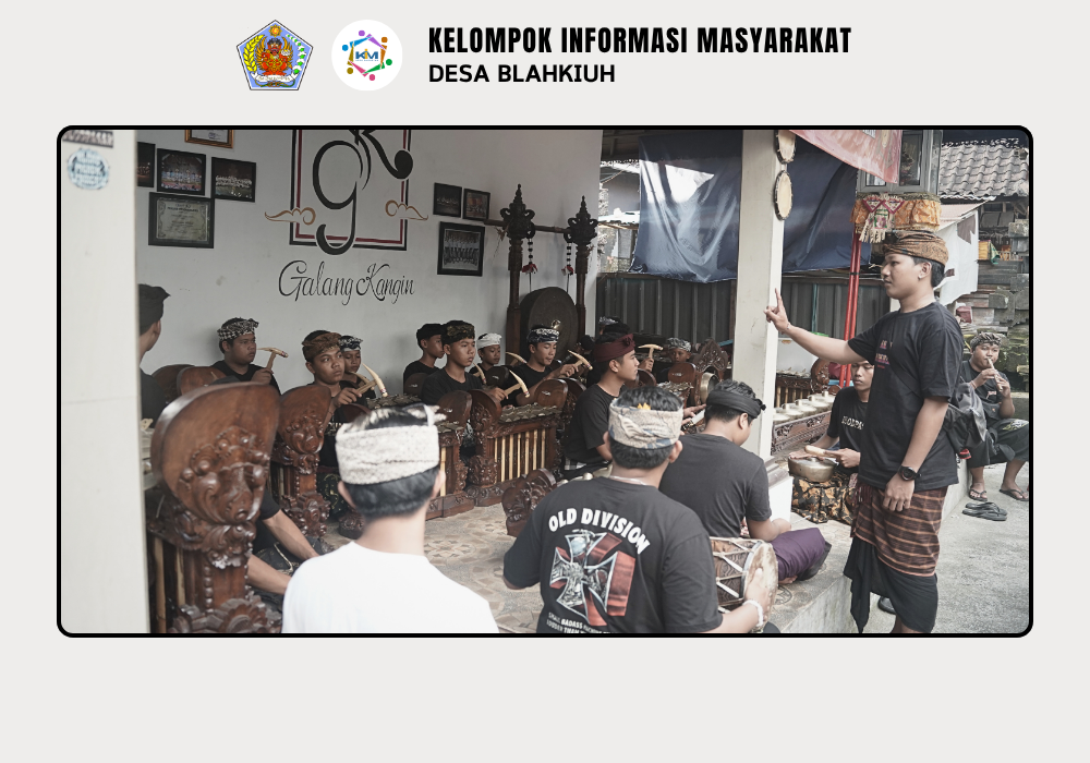 Pembinaan Sanggar Seni Kerawitan Galang Kangin Banjar Dlodpasar, Desa Blahkiuh - Image 8