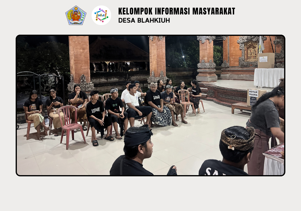 Pemilihan Ketua ST. Dharma Taruna Kara Banjar Tengah Desa Blahkiuh Periode 2026–2029 Berlangsung Demokratis - Image 3