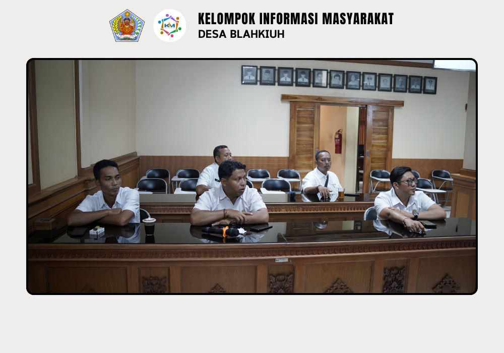 Rapat Koordinasi Apresiasi Masyarakat Berprestasi Desa Blahkiuh Tahun 2025 - Image 3