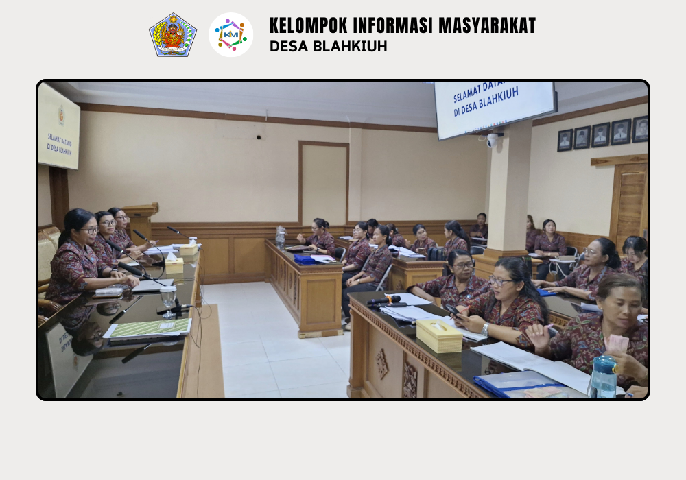 Rapat TP PKK Desa Blahkiuh Bahas Pembagian Tugas Kelompok Lomba Desa - Image 5
