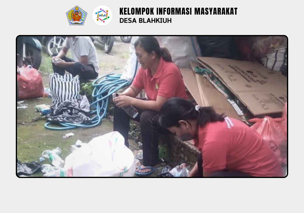 Kegiatan Bank Sampah di Desa Blahkiuh - Image 6