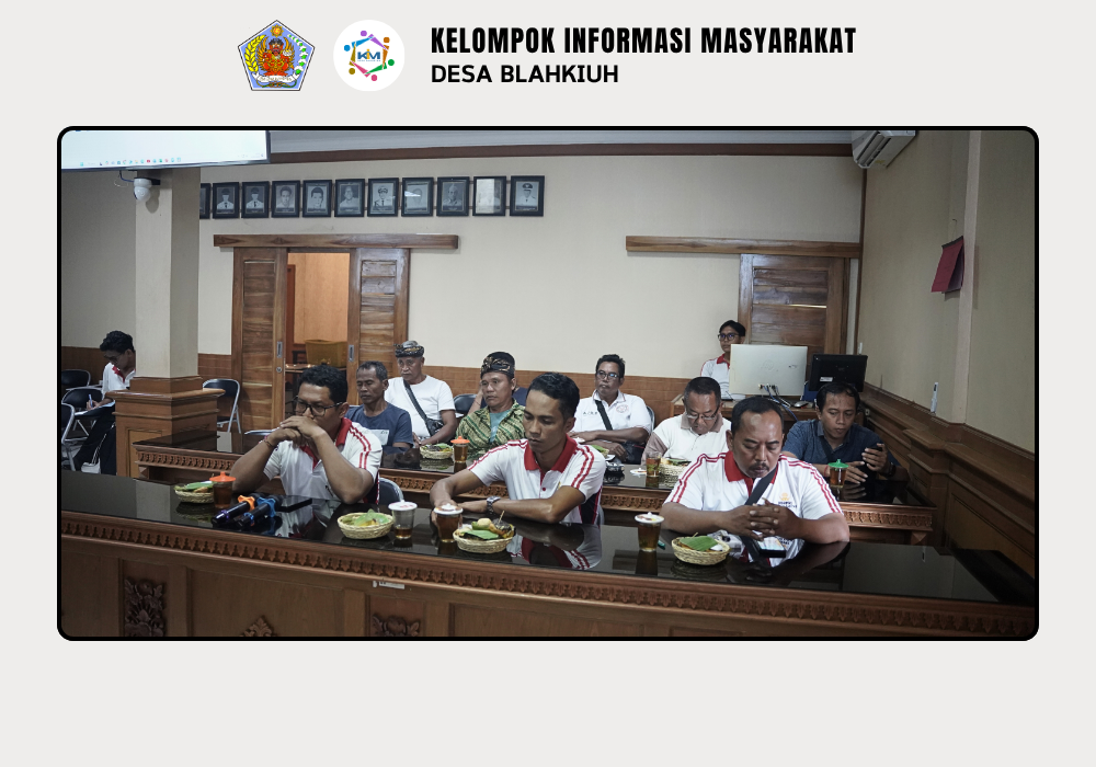 Pembentukan Tim Pengelola Kegiatan (TPK) dan Sosialisasi Kegiatan di Desa Blahkiuh - Image 3