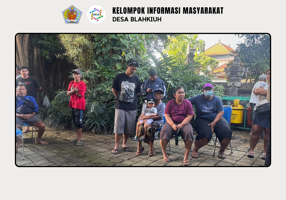 Penyaluran Bantuan Pangan Beras dari Kementerian Koordinator Bidang Pangan Republik Indonesia kepada Masyarakat Desa Blahkiuh - Image 2