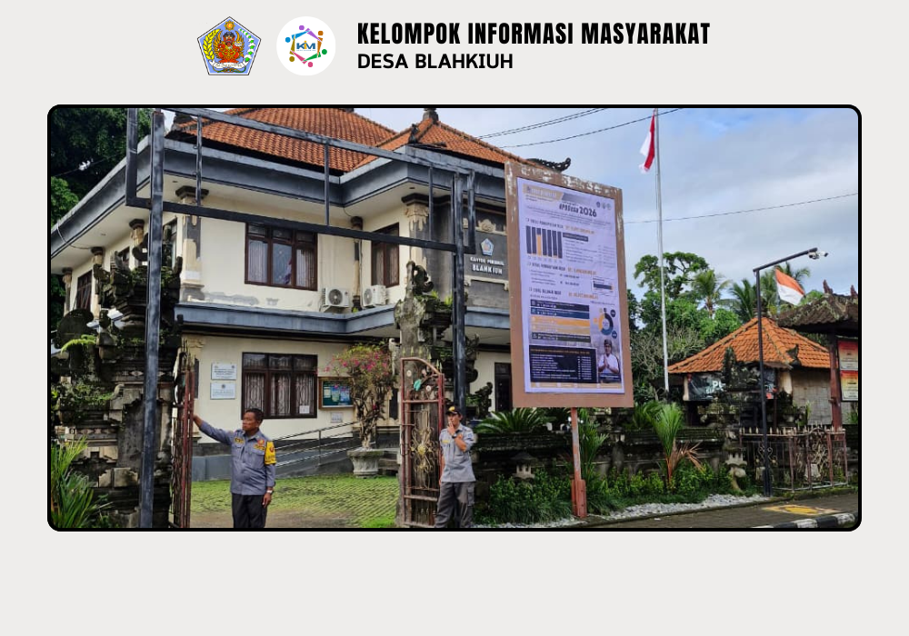 Publikasi APBDesa Blahkiuh Tahun Anggaran 2026 - Image 2