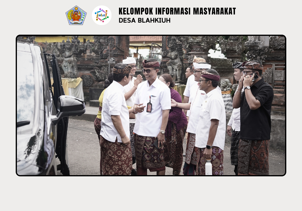 PENYERAHAN BANTUAN BUHR SECARA SIMBOLIS DI DESA BLAHKIUH - Image 2