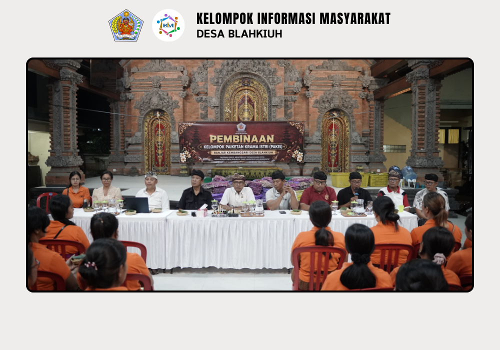 Pembinaan Kelompok Paiketan Krama Istri (PAKIS) Banjar Kembangsari, Desa Blahkiuh - Image 2