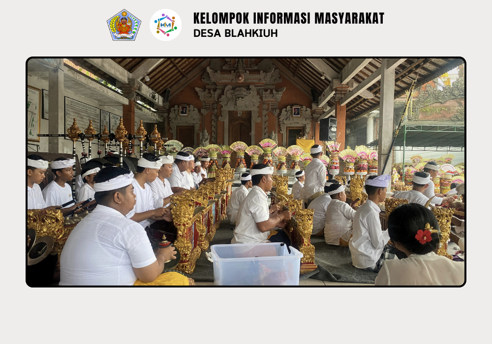 Serah Terima Upakara Piodalan di Pura Melanting Banjar Benehkawan, Desa Blahkiuh - Image 4